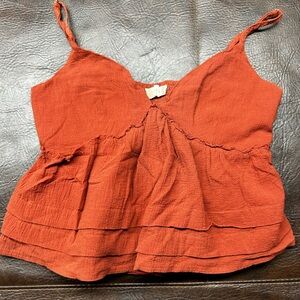 Altar’d State ruffle tank